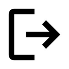 Logout Exit Icon