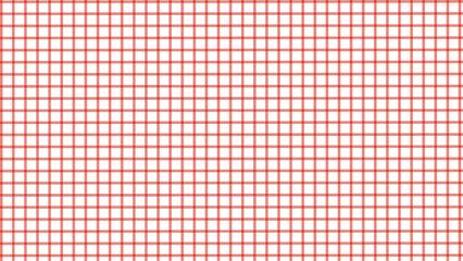 Red and white plaid checkered seamless pattern. Abstract background.