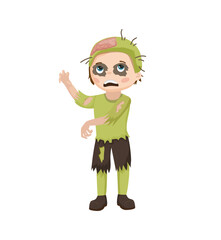 Cute Zombie Kid Costume