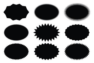 Abstract geometric vector shapes and icons.