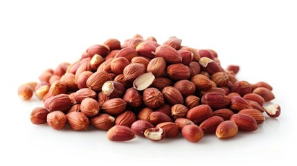 Close-up of a Pile of Peanuts