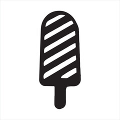 Ice Lolly silhouette
