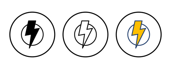 Power icon vector. Power Switch Icon. Electric power