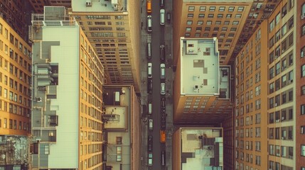 Aerial View of Cityscape
