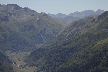 Fototapeta premium ARTOUSTE LARUNS. PIRINEO FRANCES. EUROPA. 