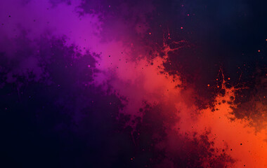 Abstract modern colorful background. 3D purple red rough grunge techno abstract background overlap layer on dark space.
