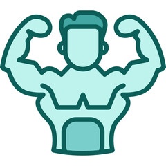 Gymnastics solid icon