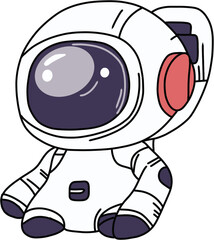 a little astronaut