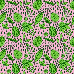 Easter eggs seamless spring pattern for wrapping paper and fabrics