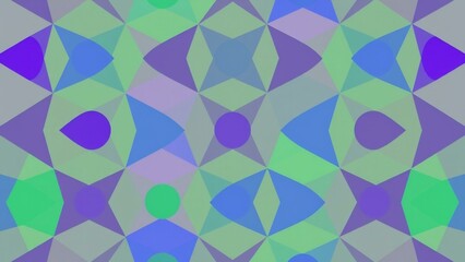 Colorful Abstract Geometric Pattern Design