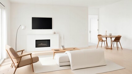 Fototapeta premium living room interior