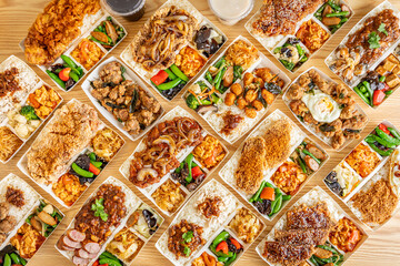 asian takeout food