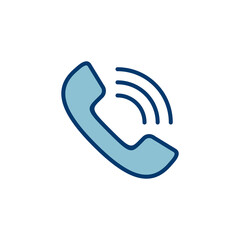 Call icon vector isolated on white background. Phone icon vector. mobile phone. telephone icon