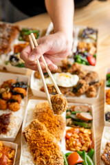 asian takeout food
