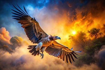 Fototapeta premium Cinereous Vulture Sound - Avian Acoustics