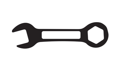 wrench black and white