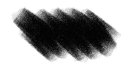 Black brush stroke isolated on white background. vector black ink paint, grunge backdrop