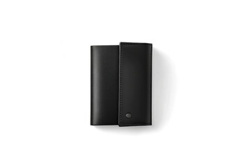 Minimal black leather wallet design for stylish and functional everyday use