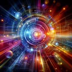 Obraz premium Advancing AI and IoT Integration: Revolutionizing Smart Technologies for Future Innovation 