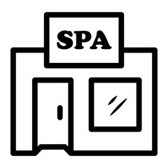 salon Line Icon