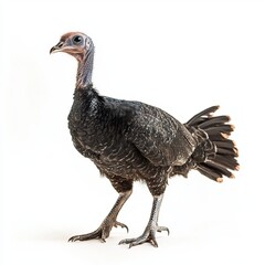 Fototapeta premium turkey vulture isolated on white