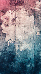 Obraz premium vintage grainy texture transitions from warm to cool tones, symbolizing nostalgia, time's passage, and emotional depth, evoking memories, artistic expression, and timeless visual storytelling