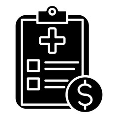 Obraz premium Cost icon