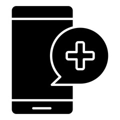 Obraz premium Mobile Healthcare icon