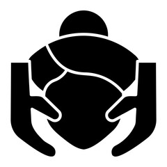 massage Solid icon