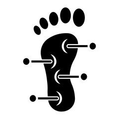 acupuncture Solid icon