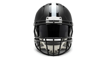 A professional football helmet with a dark visor, displayed on a white background