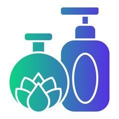 essential oil Gradient icon