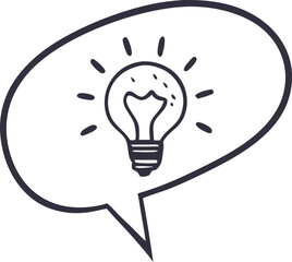 light bulb idea concept