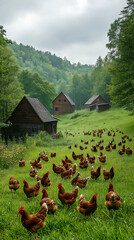  free-range chicken farm