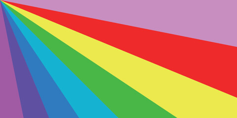 カラフル　スクリーントーン　虹　背景