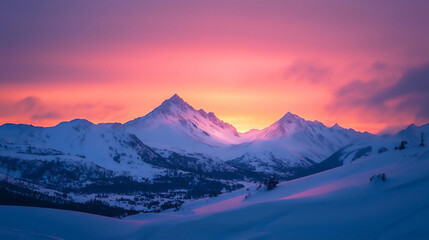  mountain sunrise