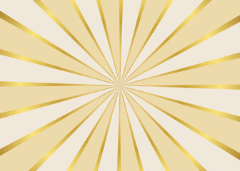 シンプルなサンバーストの背景