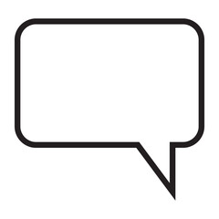 Balloon text comic speech bubble, cartoon chatting, message box icon design symbol vector illustration.