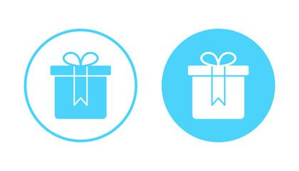 Gift icon vector. gift sign and symbol. birthday gift