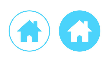 House icon vector. Home sign and symbol