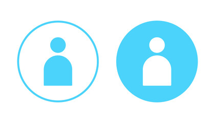 User icon vector. person sign and symbol. people icon.