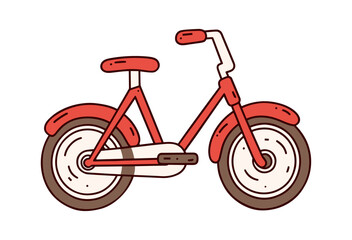 Fototapeta premium bike bicycle illustration