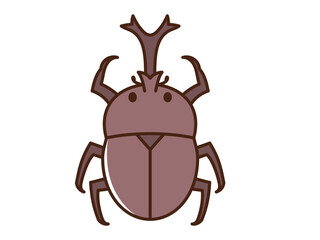 虫_カブトムシ_主線ノーマル