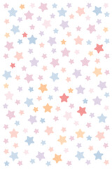 Abstract stars pattern. Wallpaper decoration. Seamless pattern. Vector illustration.