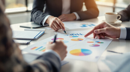 Business Meeting in a Collaborative Environment