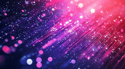 Obraz premium Abstract design showcasing modern light technology in a darkened backdrop.