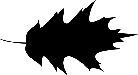 Hand Drawn Stylized Leaf Illustration