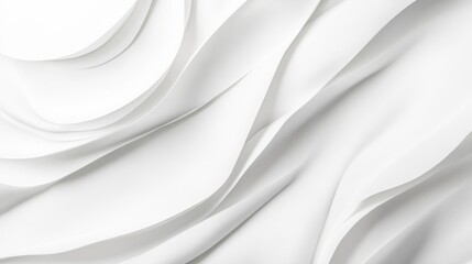 Fototapeta premium Abstract White Wave Texture Background