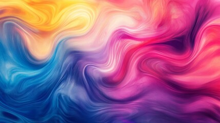 Fototapeta premium Colorful Swirling Abstract Paint Texture Background