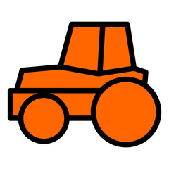 toy truck isolated on white